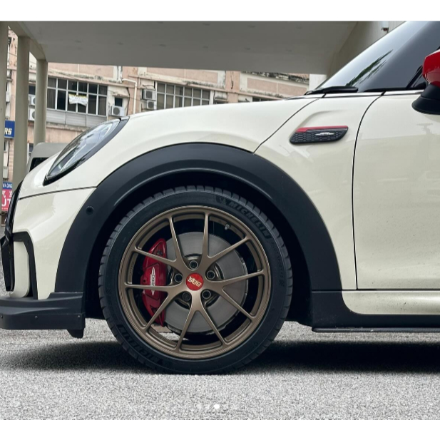 【全新】日本BBS RIA041 18X8.5 +40 5-112 顏色MBZ適合賓士A系奧迪A3 MINI VW 圖片 3