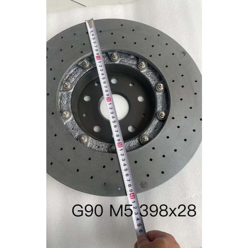 【預定完工】適用 BMW G90 M5 原裝改裝套件 420MM/398MM 碳陶瓷煞車 圖片 6