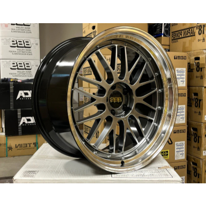 【預定】日本BBS LM400 DBBK 19×8.5	43 5/112.0 適合VW MINI Skoda