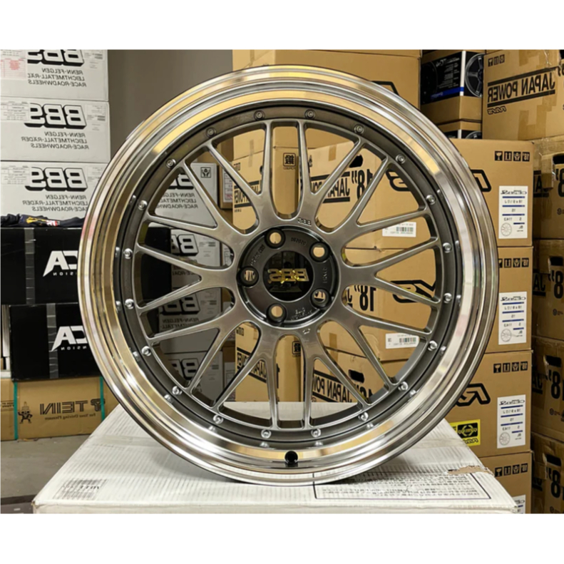 【預定】日本BBS LM400 DBBK 19×8.5	43 5/112.0 適合VW MINI Skoda 圖片 2