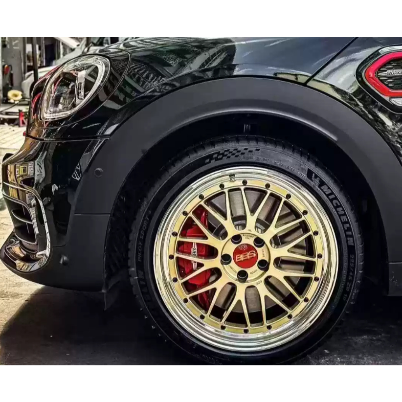 【預定】日本 BBS輪圈 LM18寸7.5 ET40 5-112 DB適合BMW MINI W177 A250