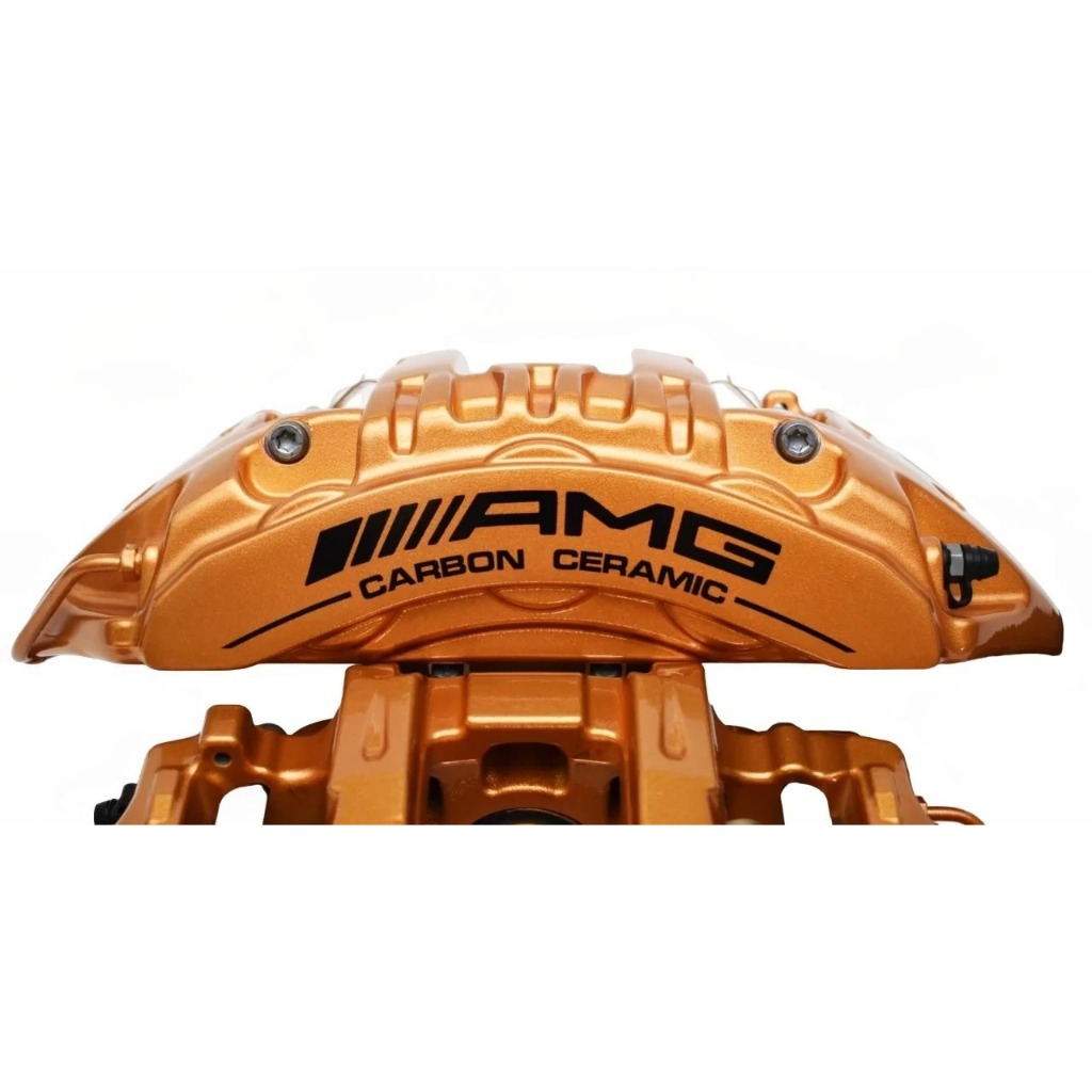 【全新原裝】賓士 W197 SLS W205 C63 AMG GT R 碳陶瓷前煞車卡鉗無煞車片 圖片 3