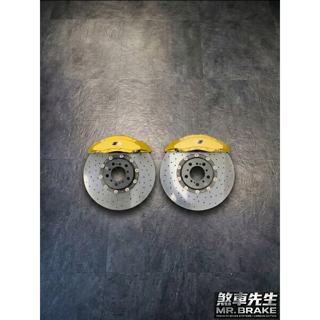【現貨】全新BMW  正品原裝BREMBO SGL 前六活410MM 碳陶瓷煞車 適合全車系安裝
