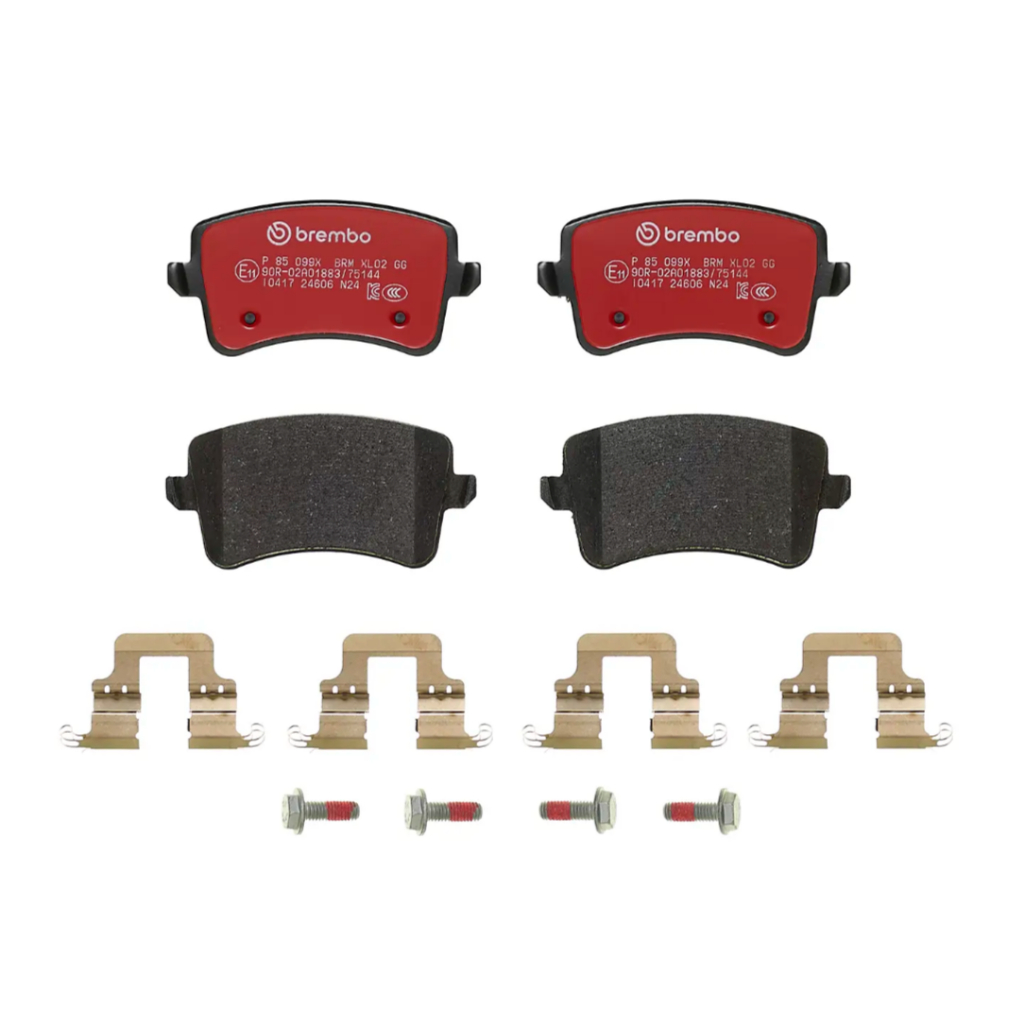 【預定】Brembo Xtra煞車片高階運動版適用於奧迪：A4（B8）、A5、S4 後輪 圖片 2