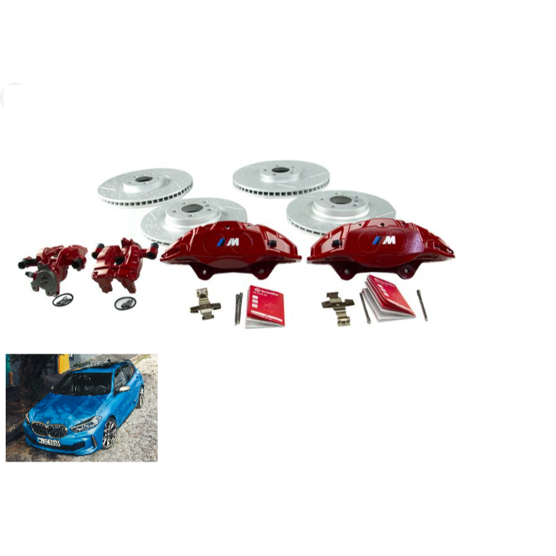【預定】BMW 1系 (F40) 2 系(F44)   M Performance 煞車系統(紅) 圖片 2