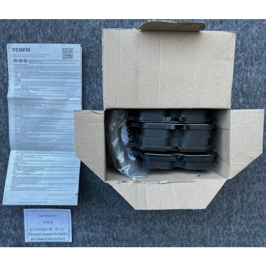 【現貨】正品寶馬BMW G80/82 M3 M4 F90 M5 碳陶瓷煞車片 後煞車片 圖片 2