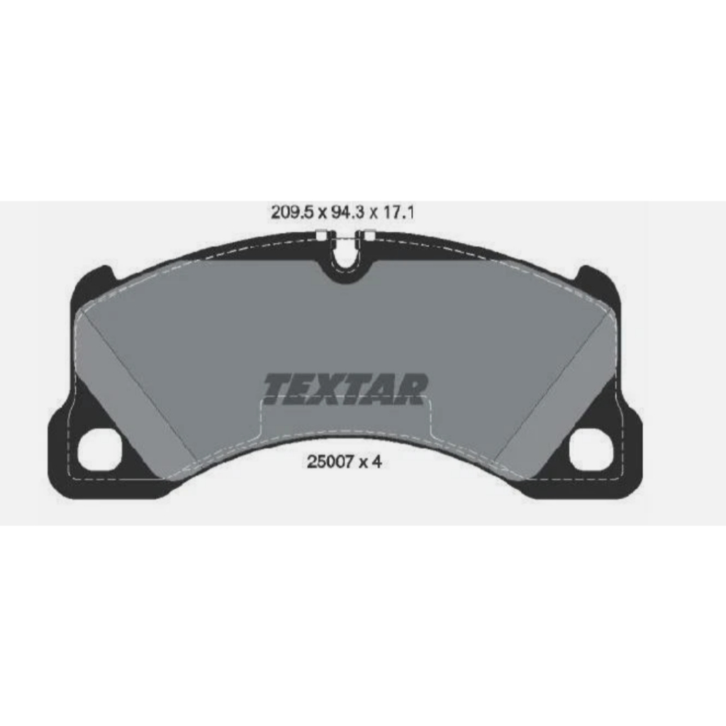 【預定】textar 保時捷970Panamera 前煞車碟盤+前煞車片組 圖片 3