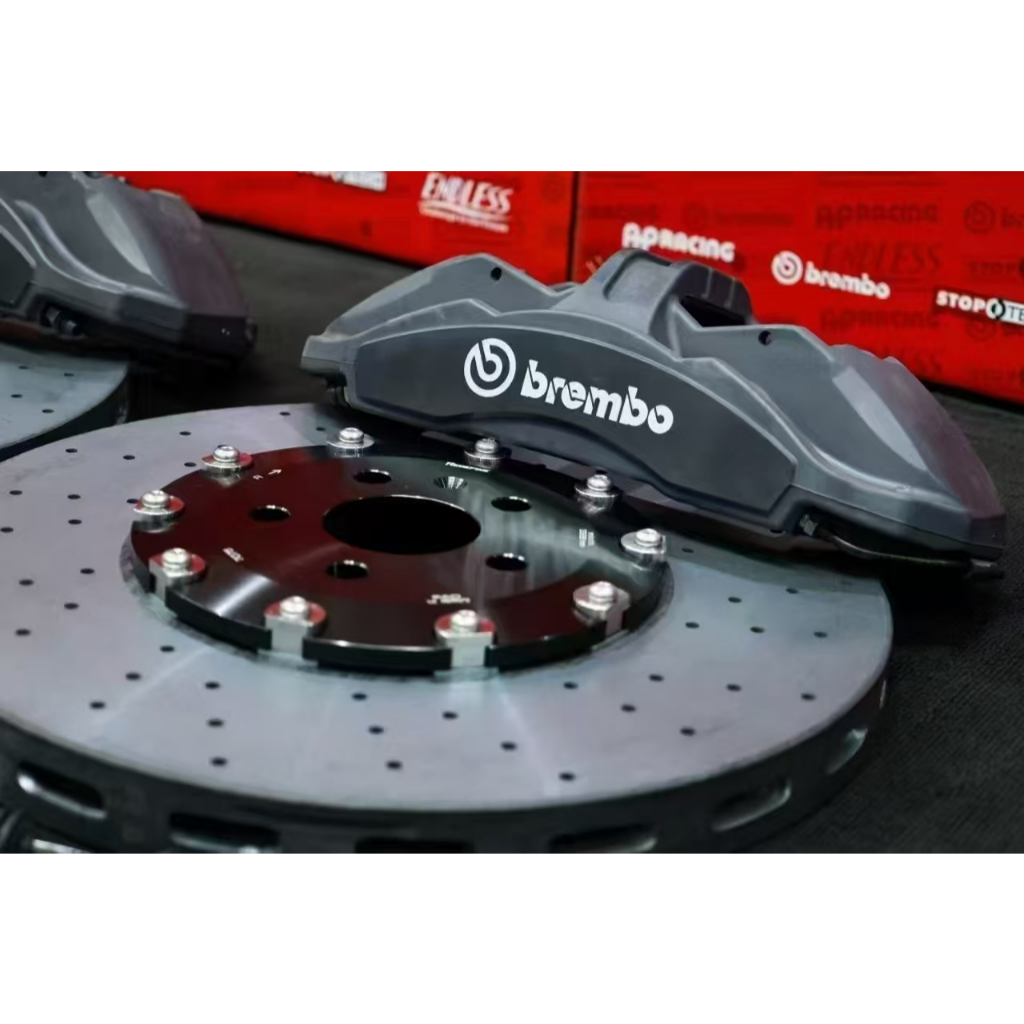 【全新客製】全新碳陶瓷套裝 適合BREMBO AP ALOCN AMG BMW AUDI可搭配各品牌卡鉗 圖片 2