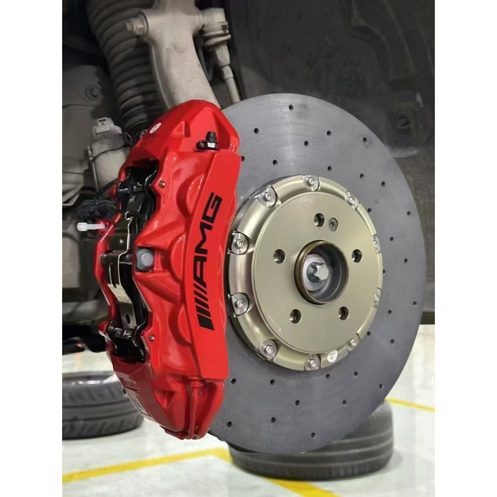 【全新客製】全新碳陶瓷套裝 適合BREMBO AP ALOCN AMG BMW AUDI可搭配各品牌卡鉗 圖片 4