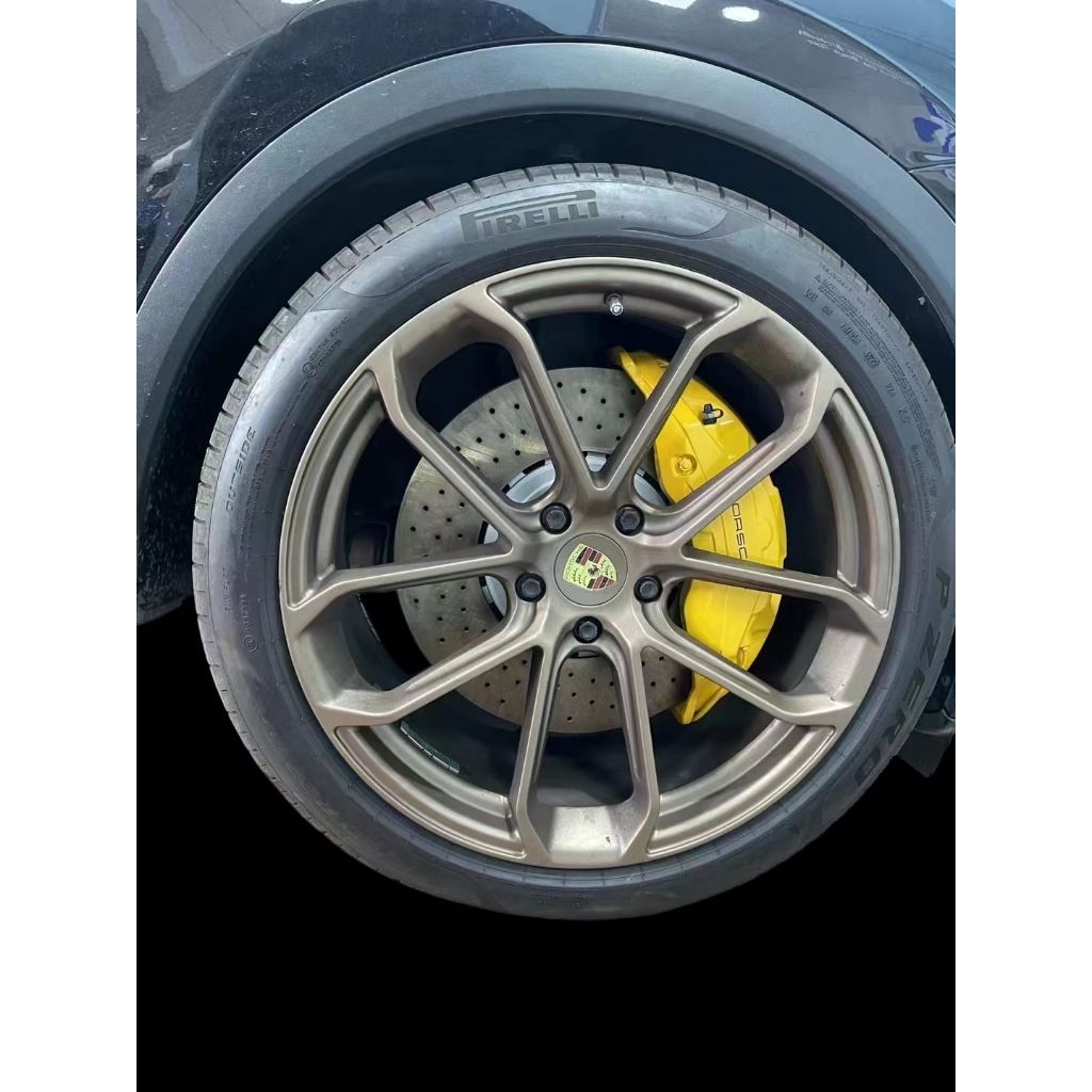 【全新預定】訂金前10後四活塞性能煞車系統  適合 保時捷 新款9Y0 E3 卡宴 971 panamera 圖片 4