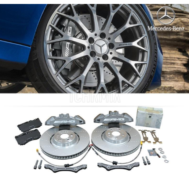 【現貨全新原裝】BENZ 賓士 AMG 六活塞高性能煞車套裝 適合R232 W206 W254