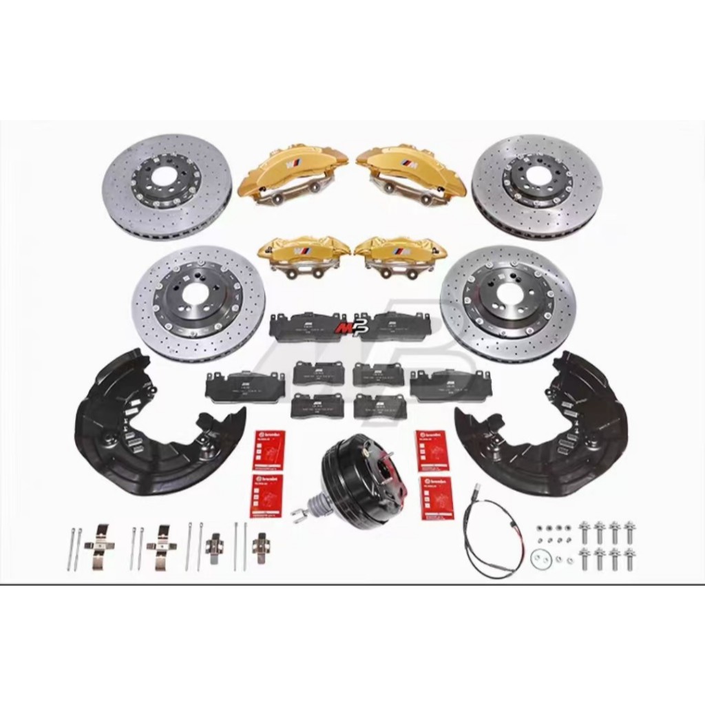 【德國】全新原裝正品 BMW 適用F80/82/83/87 M2 M3 M4 碳陶瓷煞車改裝套件