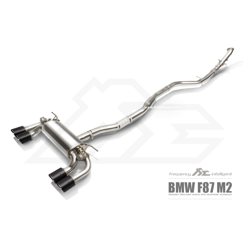FI Exhaust BMW F87 M2 T304不鏽鋼 材質  2016- 年份  N55 引擎 排氣系統 圖片 2