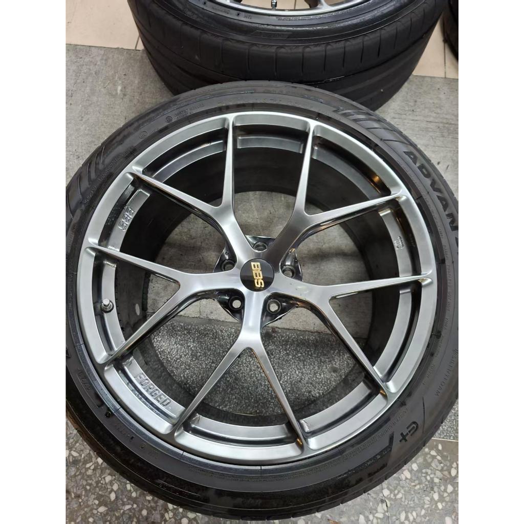 【二手時間】正日本 BBS FIR 139 20寸9.5J ET25 5孔112適合BMW G45 Tiguan 圖片 7