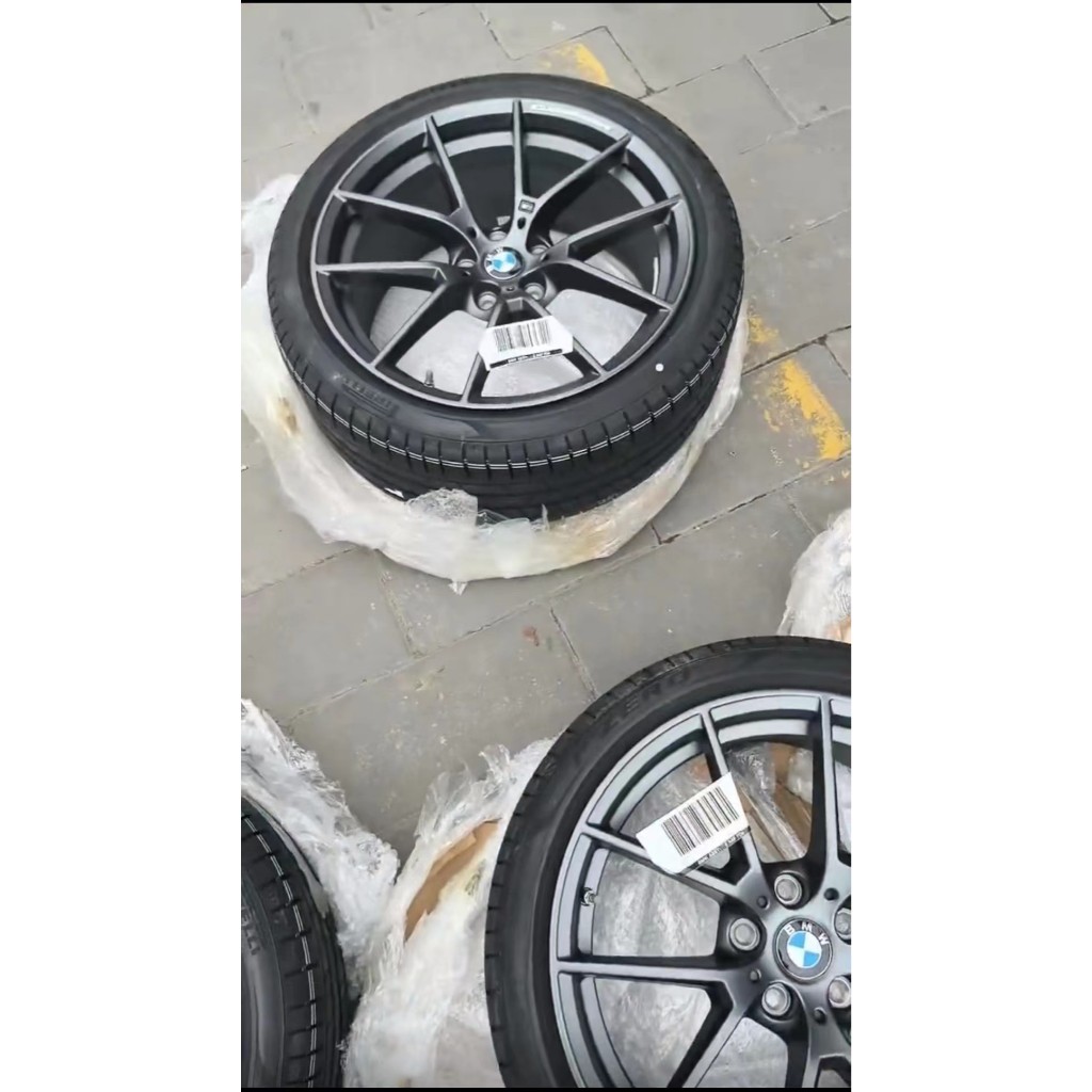 全新寶馬原廠19 吋 BMW 3 /4系列 G20 G21 G22 G23 G42 OE 898M M 高性能車輪組 圖片 4