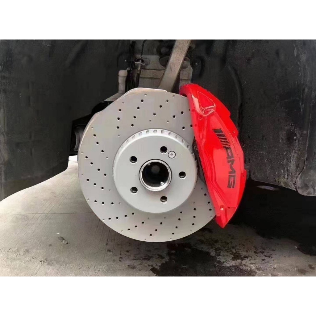 【優惠】全新正BREMBO 賓士四活塞卡鉗 適合 W205/206/GLC/253/254/W213 18寸輪圈以上安裝 圖片 4