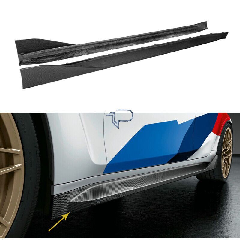 正品 BMW G80 M3 轎車 M Performance 碳纖維側裙左右 零件號51192473040/41 圖片 2
