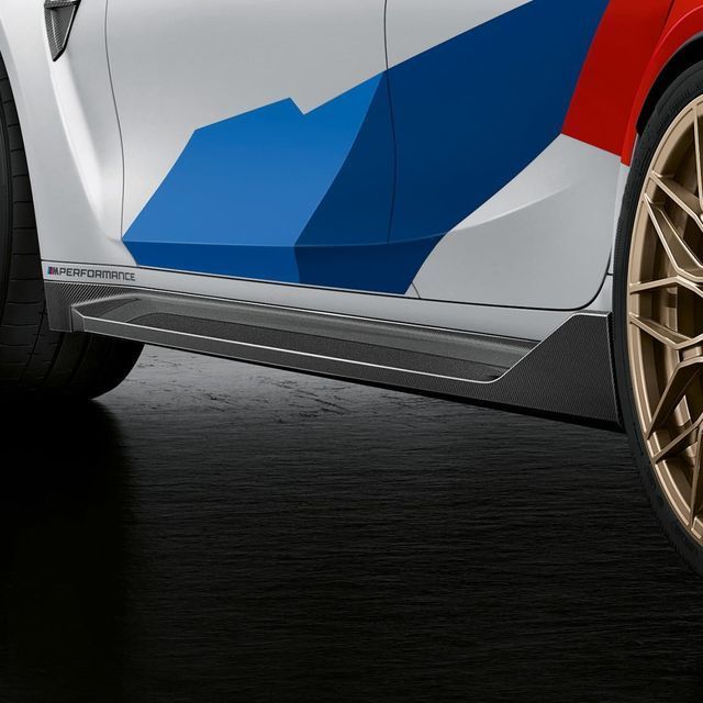 正品 BMW G80 M3 轎車 M Performance 碳纖維側裙左右 零件號51192473040/41 圖片 3