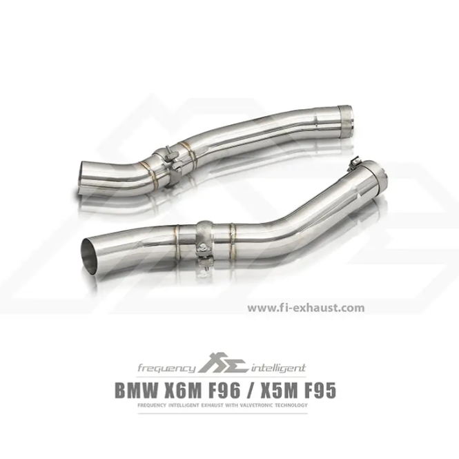 FI Exhaust 304不鏽鋼材質 2020-年份S63引擎 BMW F95/F96 X5/X6M 圖片 4