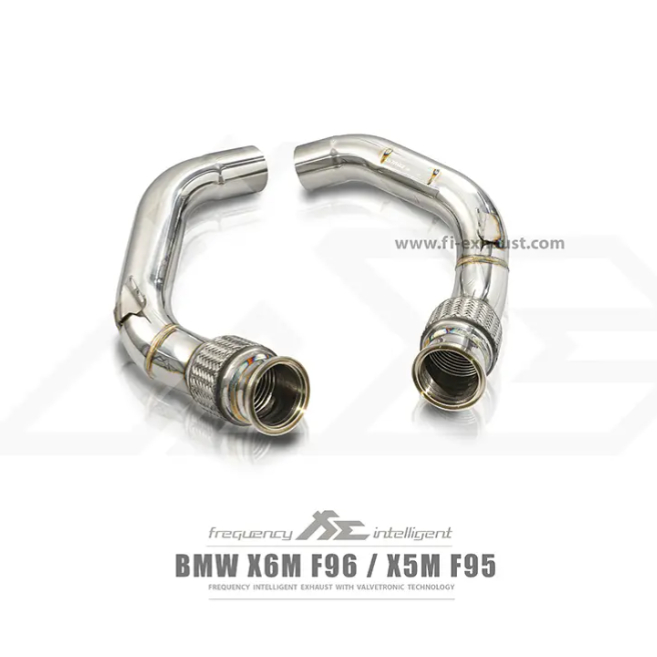 FI Exhaust 304不鏽鋼材質 2020-年份S63引擎 BMW F95/F96 X5/X6M 圖片 6