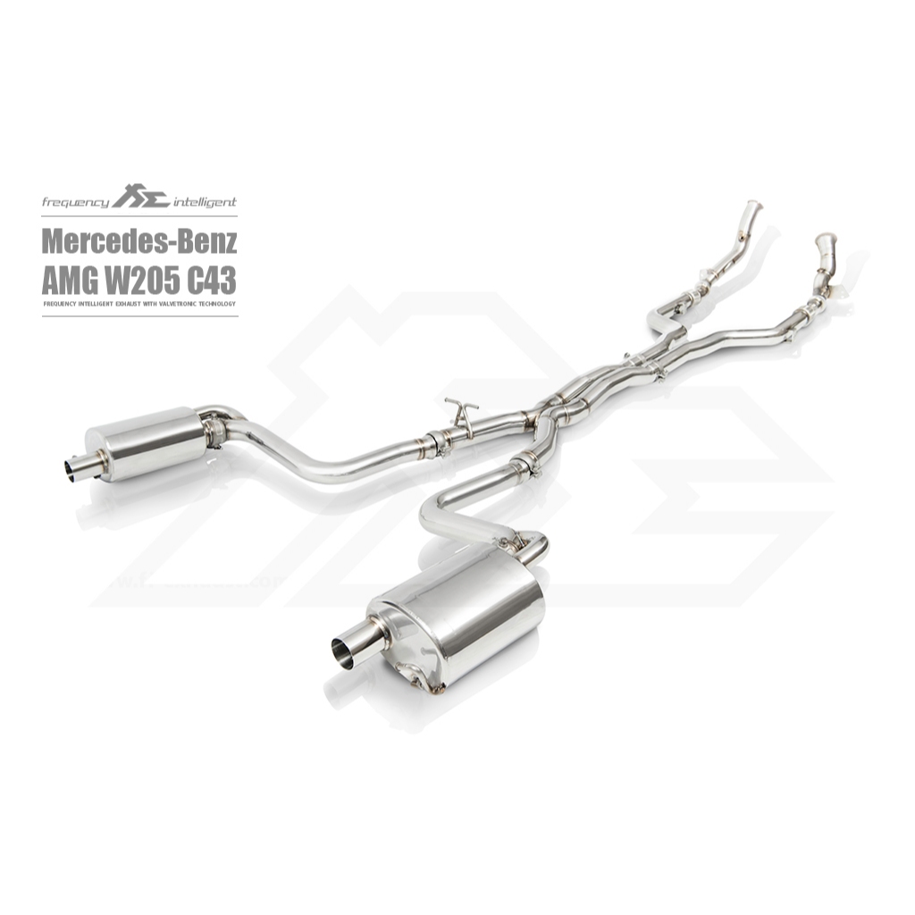 【Fi EXHAUST】 Mercedes-Benz 梅賽德斯-奔馳 適用C43 (W205) 排氣系統 圖片 2