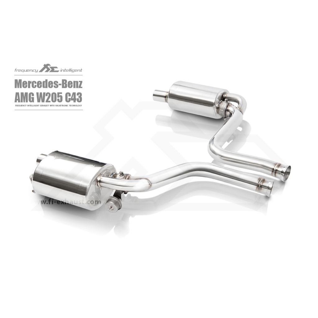 【Fi EXHAUST】 Mercedes-Benz 梅賽德斯-奔馳 適用C43 (W205) 排氣系統 圖片 3