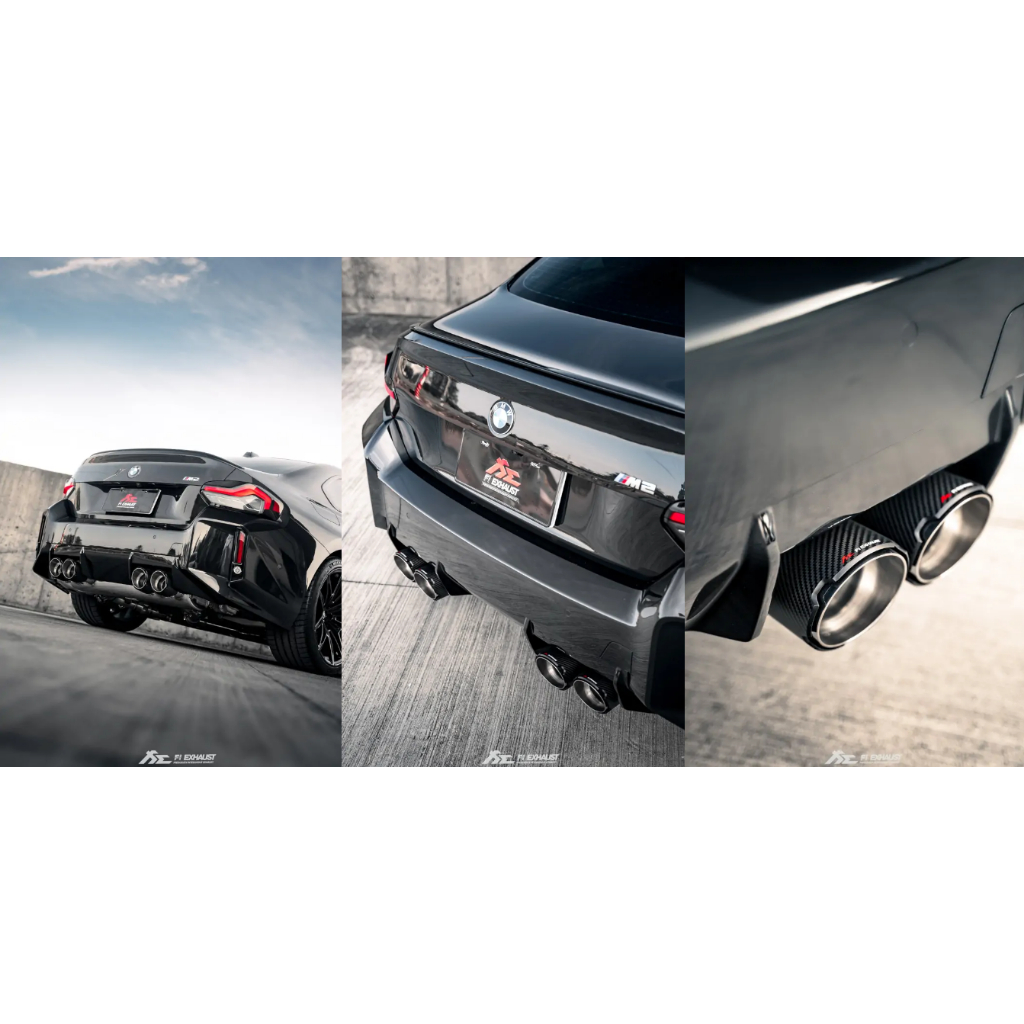 FI Exhaust T304不鏽鋼材質2023- 年份S58引擎 BMW G87 M2 OPF / Non-OPF