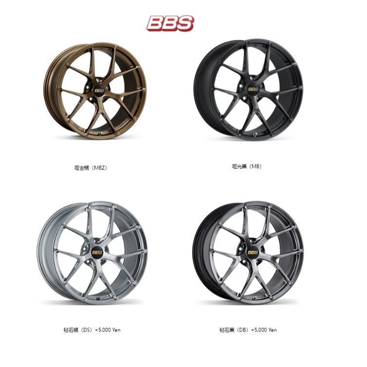 日本正品 BBS  輪圈 【現貨庫存+預訂】 下單前先詢問庫存運輸時間 圖片 3