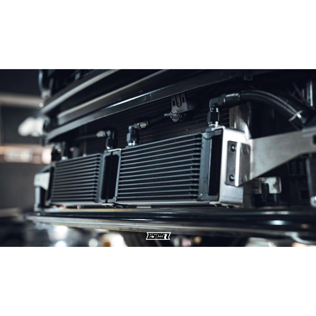 VW/福斯 AUDI/奧迪 斯柯達 EA888GEN3/EVO4/DQ381/500不鏽鋼支架專用機油+變速箱冷卻套件 圖片 1