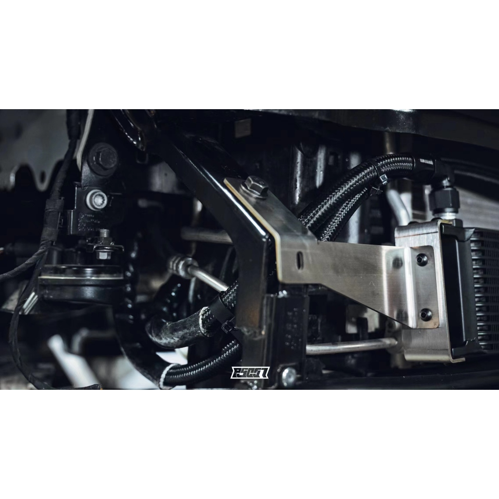 VW/福斯 AUDI/奧迪 斯柯達 EA888GEN3/EVO4/DQ381/500不鏽鋼支架專用機油+變速箱冷卻套件 圖片 3