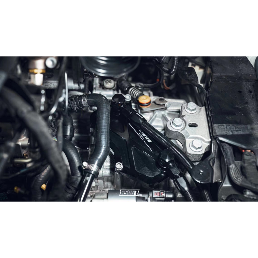 VW/福斯 AUDI/奧迪 斯柯達 EA888GEN3/EVO4/DQ381/500不鏽鋼支架專用機油+變速箱冷卻套件 圖片 5
