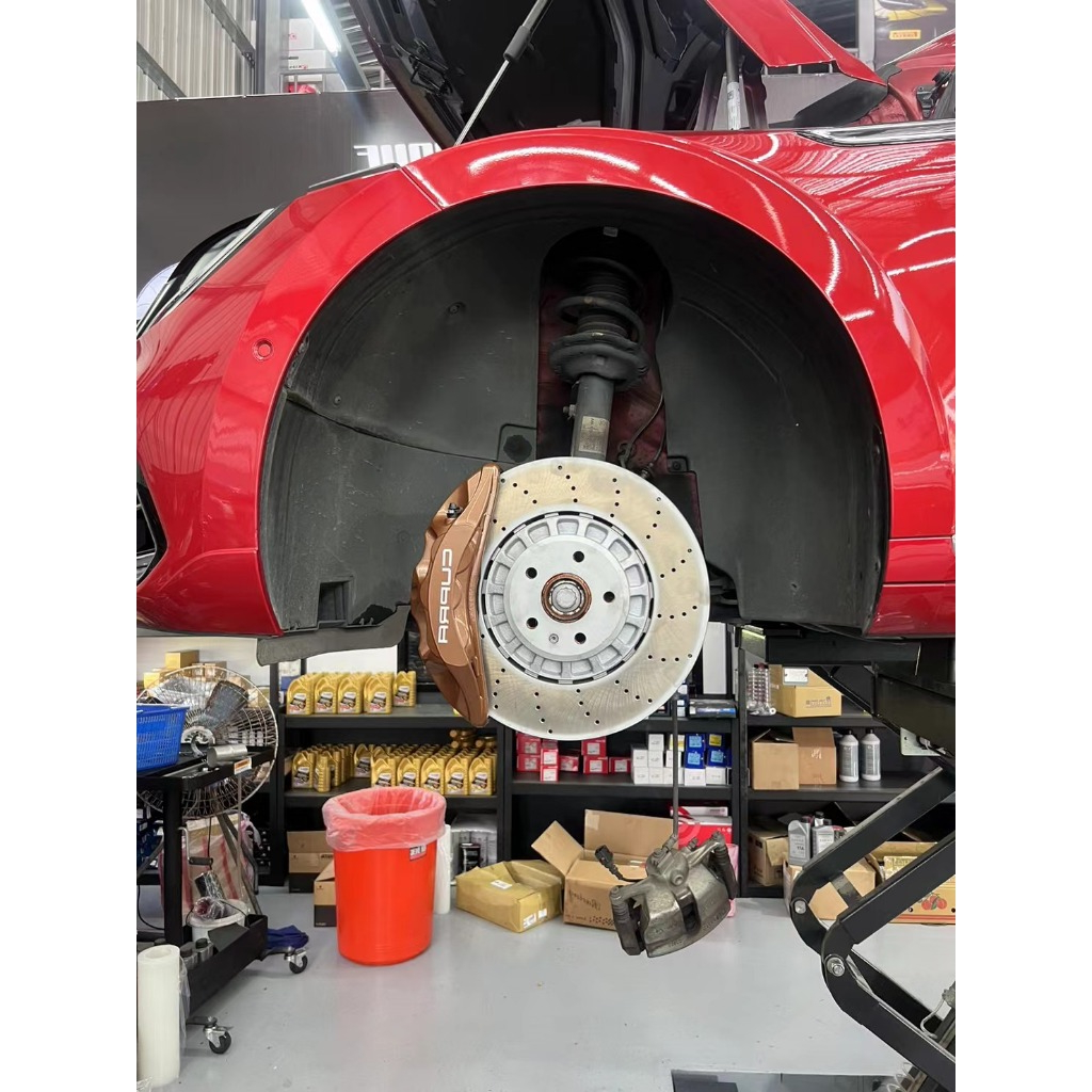 全新德訂Cupra Formentor FOR VAG MQB底盤專用 前Akebono六活塞+374x36MM 圖片 5