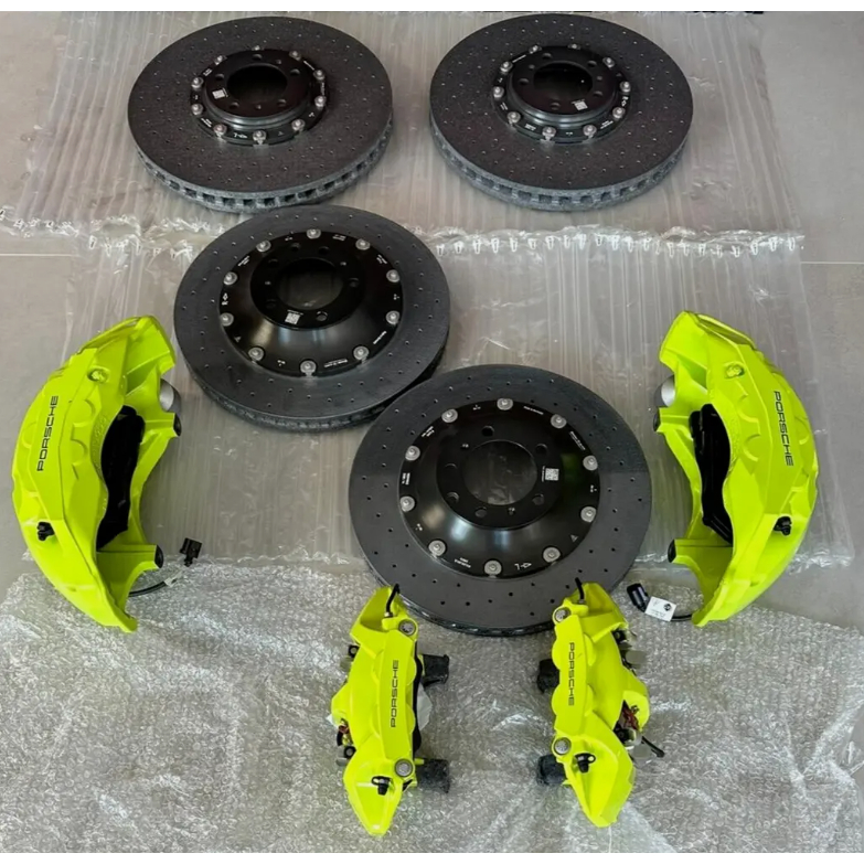 全新保時捷卡宴 TURBO/TURBO S/GT 陶瓷煞車碟卡鉗套裝 圖片 3