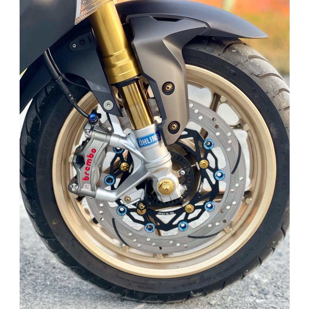 訂金(純正零件)私人訂製 山葉 XMAX 300 41MM SHOWA(倒叉)倒立式輻射卡鉗座前叉 圖片 7