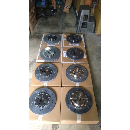 全新原裝AMG/BMW陶瓷備用碟盤 BREMBO SGL carbon ceramic discs 單邊/片 圖片 6