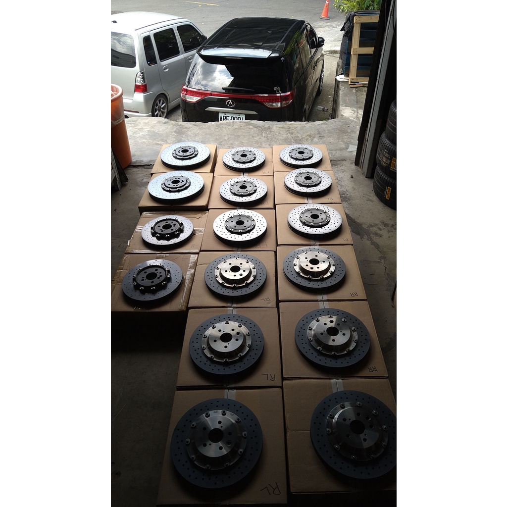 全新原裝AMG/BMW陶瓷備用碟盤 BREMBO SGL carbon ceramic discs 單邊/片 圖片 7