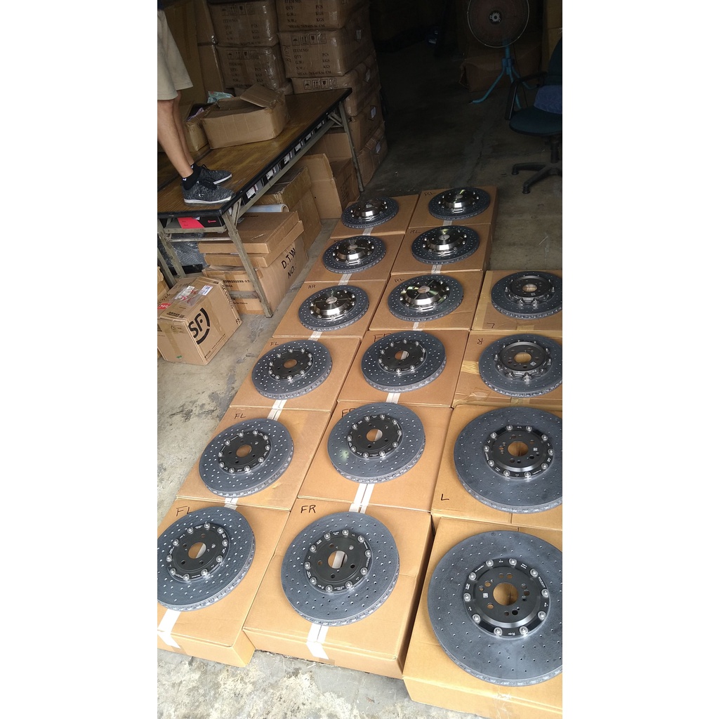 全新原裝AMG/BMW陶瓷備用碟盤 BREMBO SGL carbon ceramic discs 單邊/片 圖片 8