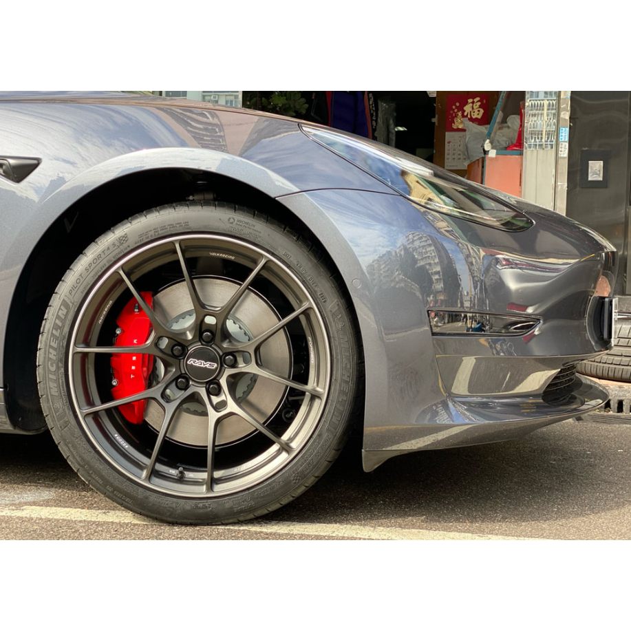 【日本】全新特斯拉專用日本RAYS G025 19x9.5+38 5-114MK 圖片 4