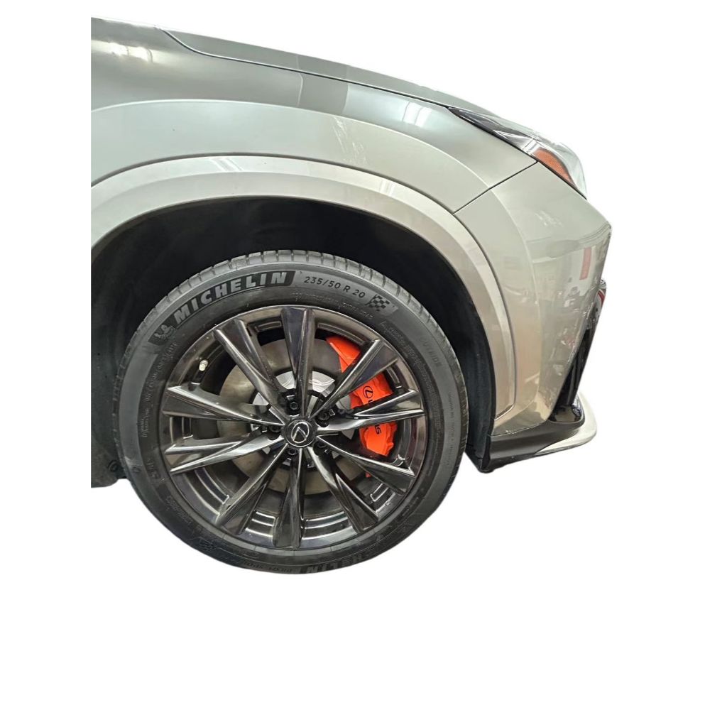 【完工】 全新原裝雷克薩斯Lexus RX500H F-Sport運動剎車套裝組(橘色) 圖片 4