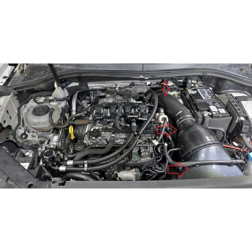 中古 Eventuri 進氣 福斯 Golf 7 gti 斯柯達 Octavia RS MQB平台 圖片 1