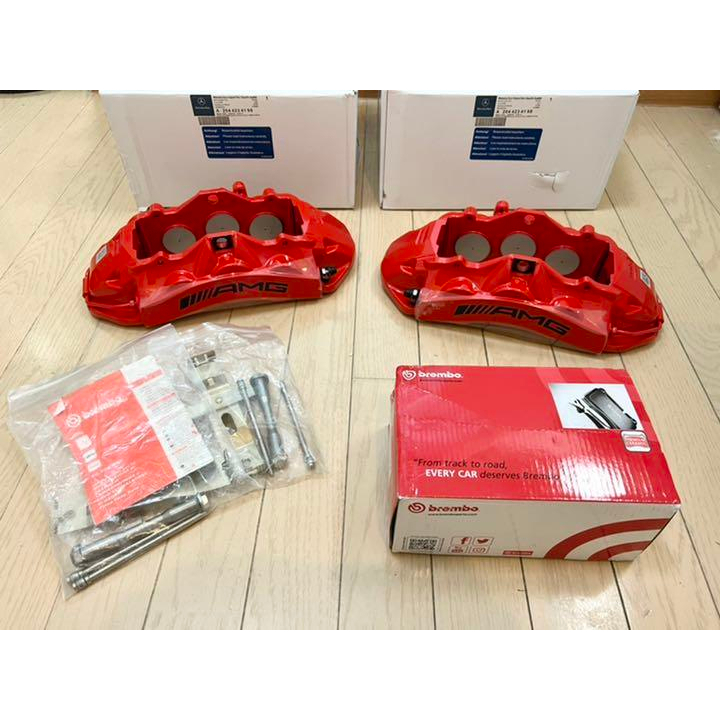 【德國正品】原裝賓士BENZ AMG C63 前6剎車套件 適合全車型賓士BENZ車型