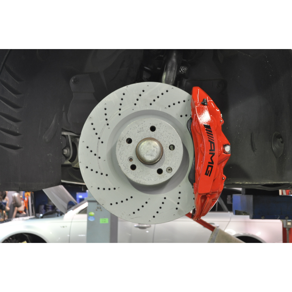 【德國正品】原裝賓士BENZ AMG C63 前6剎車套件 適合全車型賓士BENZ車型 圖片 4