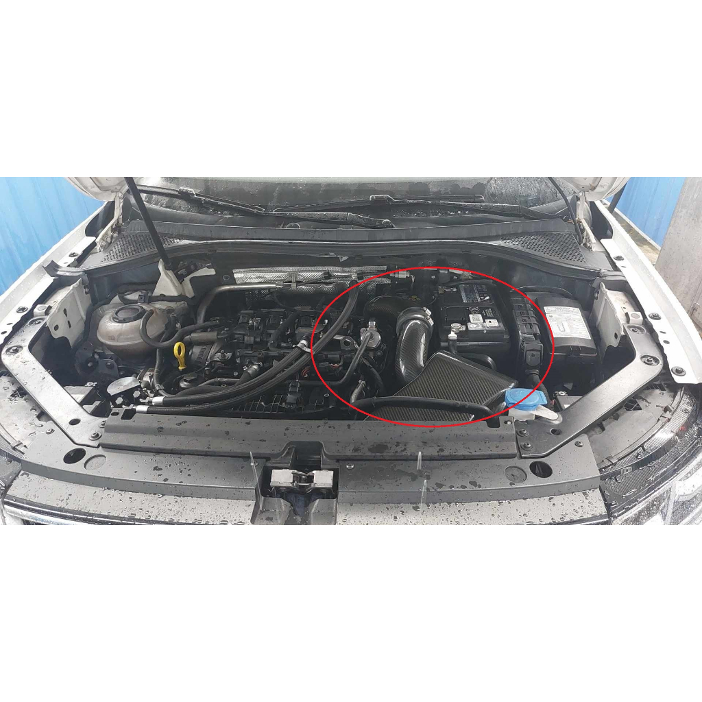 (二手時間) 正品 APR 碳纖維進氣 AUDI VW Skoda MQB GEN3 2.0T 圖片 1