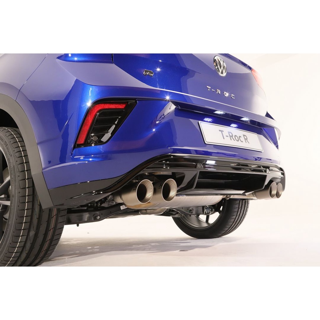 歐洲直發 福斯 Volkswagen T-Roc  R  akrapovic 中尾段排氣系統 圖片 1