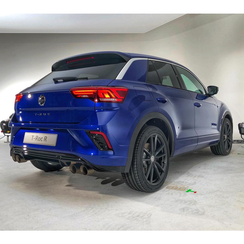 歐洲直發 福斯 Volkswagen T-Roc  R  akrapovic 中尾段排氣系統 圖片 2