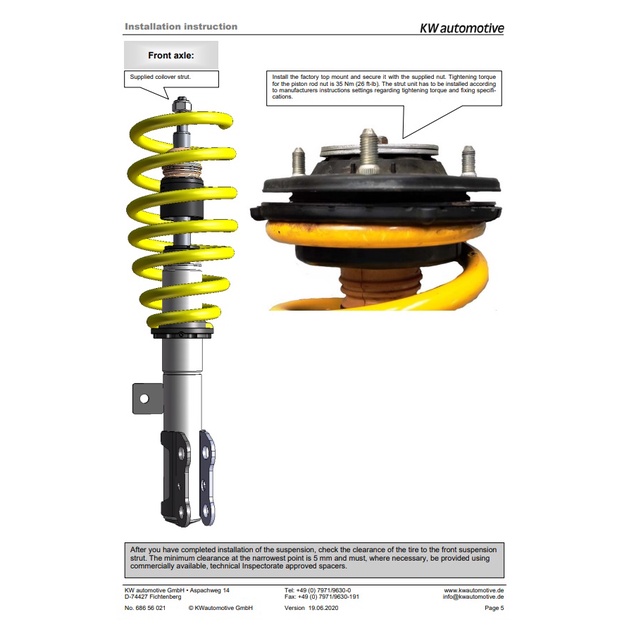 德國 ST Suspensions TOYOTA豐田  ALPHARD20系Previa專用款 圖片 5