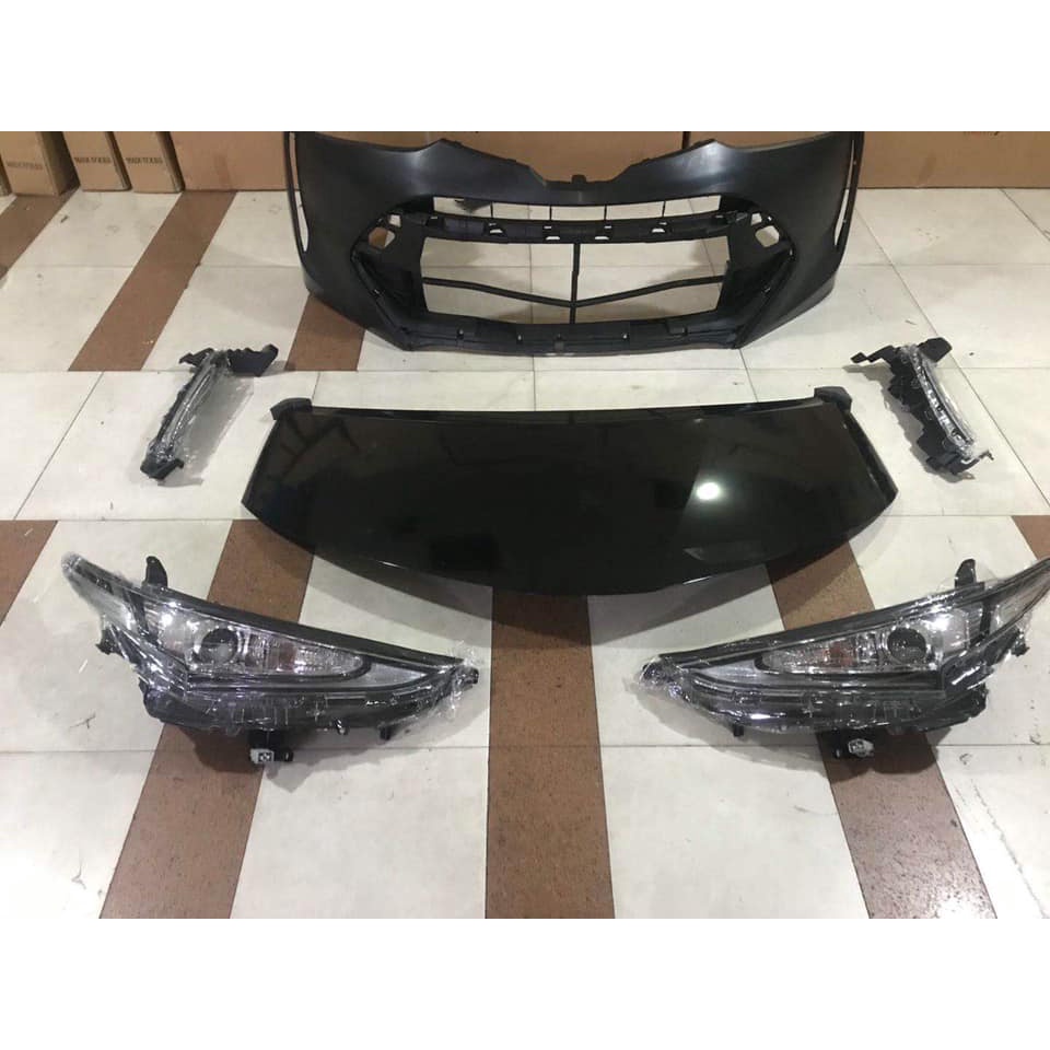 全新TOYOTA 豐田 PREVIA 普瑞維亞 日規風格 前車頭包圍總成 圖片 2