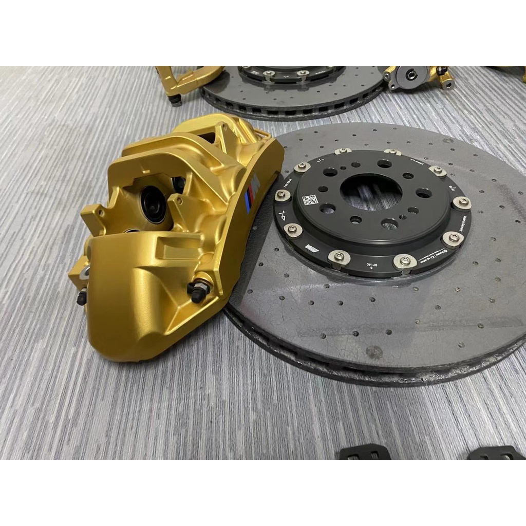 【現貨一套】BMW原裝配件F90 M5 高性能碳陶瓷改裝剎車套件