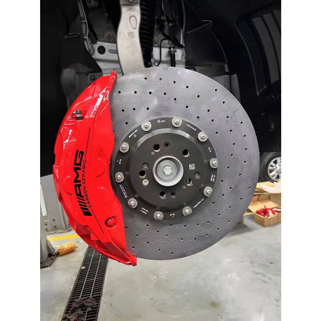歐洲限定賓士 GLE E43/E53/63 BREMBO SGL 440陶瓷10活塞套裝組 圖片 3