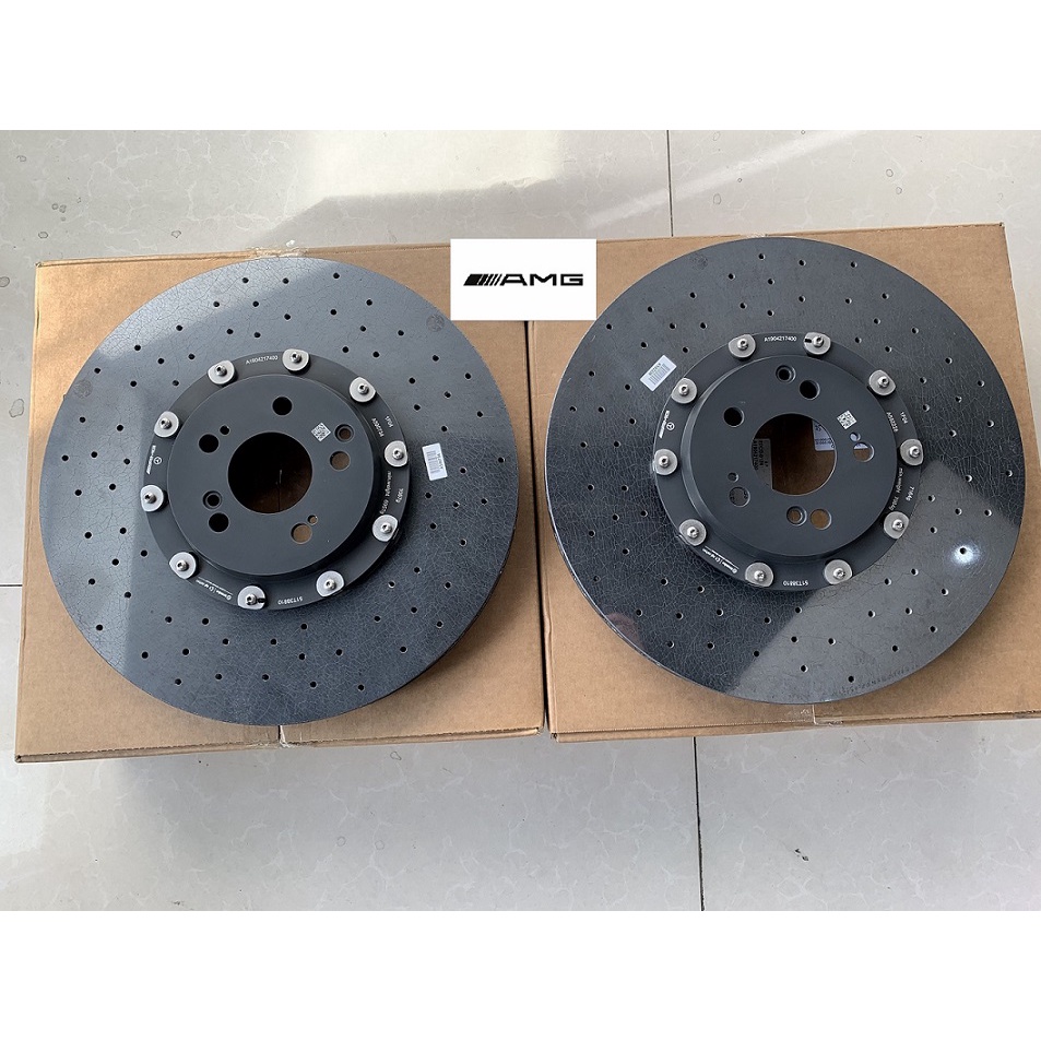 【全新正brembo】原裝盒裝 賓士AMG碳陶瓷carbon-ceramic碟盤